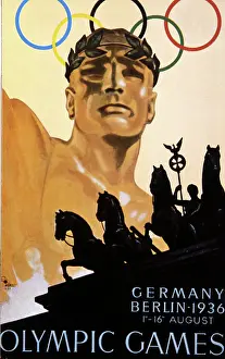 Advertising Prints: Olympic Summer Games Berlin 1936