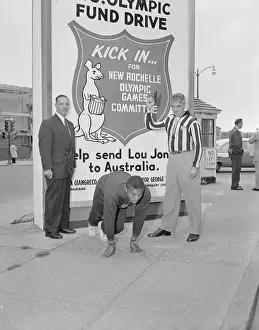 New Rochelle Prints: Olympic World Record Holder Lou Jones