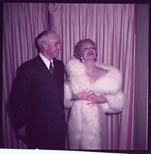 Omar Bradley with Marlene Dietrich