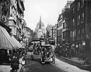 Images Dated 14th February 2006: Omnibus On Fleet Street