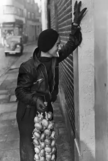 Vegetables Prints: Onion Woman