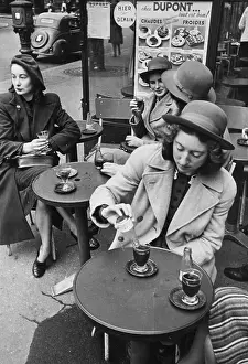 Eating Out Prints: Open Air Cafe