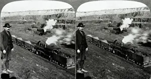 Machine Prints: Open Pit Mining In Minnesota