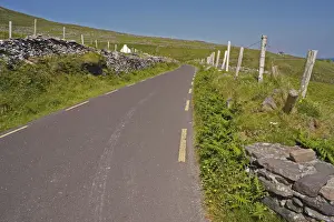Open Road On Slea Head On The Dingle Peninsula