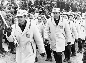 Teams Prints: Opening of 1964 Winter Olympics