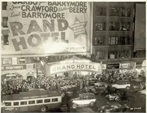 Opening Night Prints: Opening Night of Movie Grand Hotel