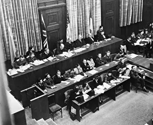 Judge Prints: Opening Of Nurenberg Trials