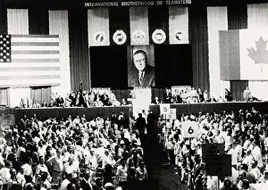 Huty32305 Prints: Opening Of Teamsters Convention
