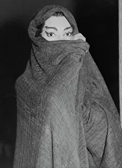 Opera Entertainer Maria Callas in Costume