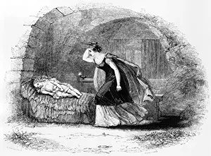Prints of A gruesome scene from the opera Norma written by Vincenzo Bellini. (Photo by Hulton Archive/Getty Images) Heritage Images Prints: Opera Scene