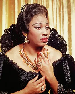 Opera Singer Leontyne Price in Costume