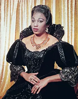 Librettist Prints: Opera Singer Leontyne Price in Costume
