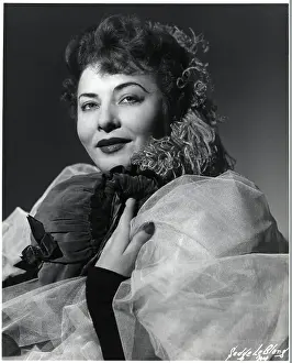 Opera Singer Ljuba Welitsch In Costume