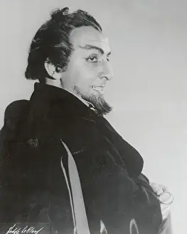 Satan Prints: Opera Singer Luben Vichey as Mephistopheles