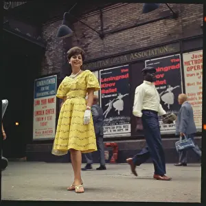 Opera Singer Roberta Peters Posing for Camera