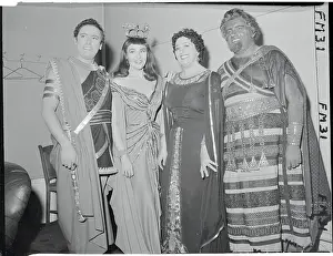 Opera Singers Dressed in Costume