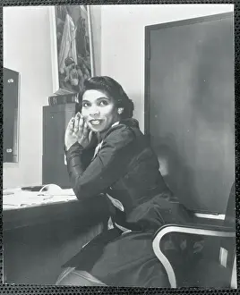 Danbury Prints: Opera Star Marian Anderson Relaxing at Home