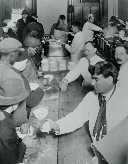 Cincinnati Prints: Operating Bread Line