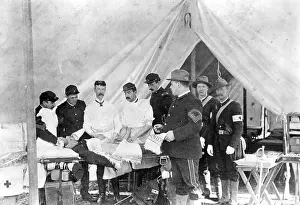 Doctor Prints: Operating Tent In Spanish American War