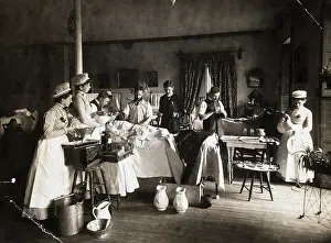 Doctor Prints: Operation At Bellevue Hospital
