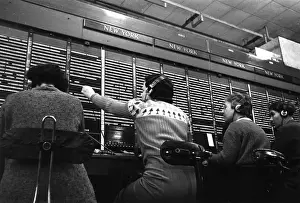 Telecommunication Prints: Operators At Work