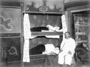 Reclining Prints: Opium Smokers Seated & Lying Down