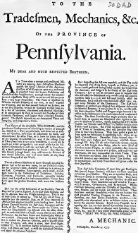 Taxes Prints: Opposition To The Tea Tax Of 1773