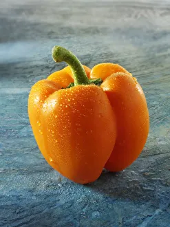Images Dated 3rd September 2012: Orange bell pepper
