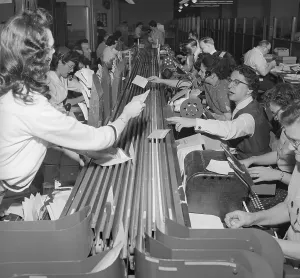 Typing Prints: Order Room for New York Stock Market