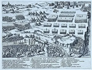 Military Affairs Prints: De Ordine Militum et magistratuum militiae