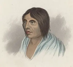 Timeline Native Prints: Oregon Man