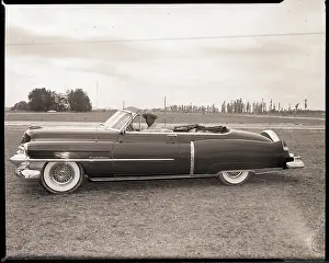 Tampa Prints: Orestes Minoso in Convertible Cadillac