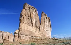 Organ Prints: The Organ rock formation, Arches National Park, Utah, USA, America