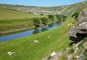 Pasture Prints: Orheiul Vechi (Old Orhei) Landscape, Moldova