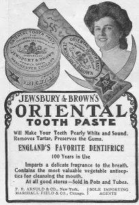 Tooth Prints: Oriental Tooth Paste