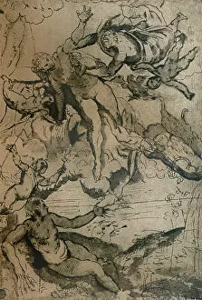 Italian Prints: The Origin Of The Milky Way, c.1575 (1932)