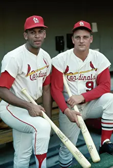 Orlando Cepeda and Roger Maris