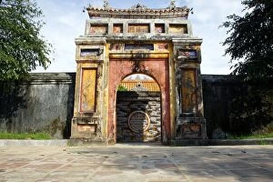 Fort Gallery: Ornate gateway, Hue Citadel