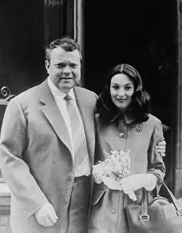 Orson Welles with Bride