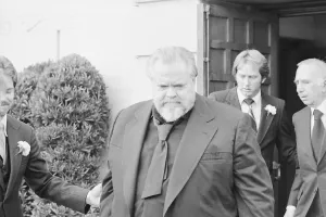 Westwood Prints: Orson Welles at Darryl Zanuck Funeral