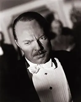 Orson Welles in Dinner Dress