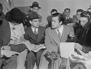 Interview Prints: Orson Welles Explaining Radio Broadcast