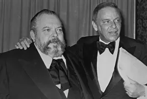 Orson Welles And Frank Sinatra