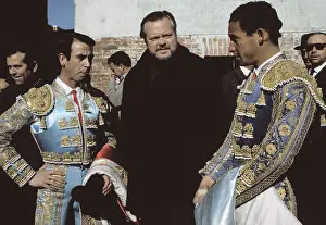 Orson Welles Speaking to Matadors