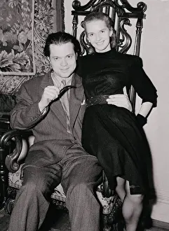 Orson Welles with Wife
