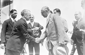 Ambassador Prints: Ortiz Rubio Shakes Ambassador's Hand