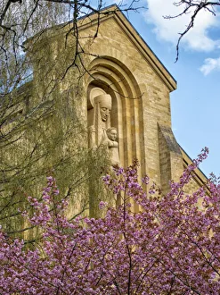 Images Dated 16th April 2011: Orval Holy Marry Church