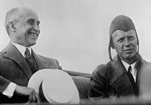Dayton Prints: Orville Wright and Charles A. Lindbergh