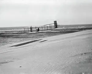 Glider Prints: Orville Wright Gliding