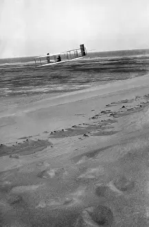 Glider Prints: Orville Wright Gliding